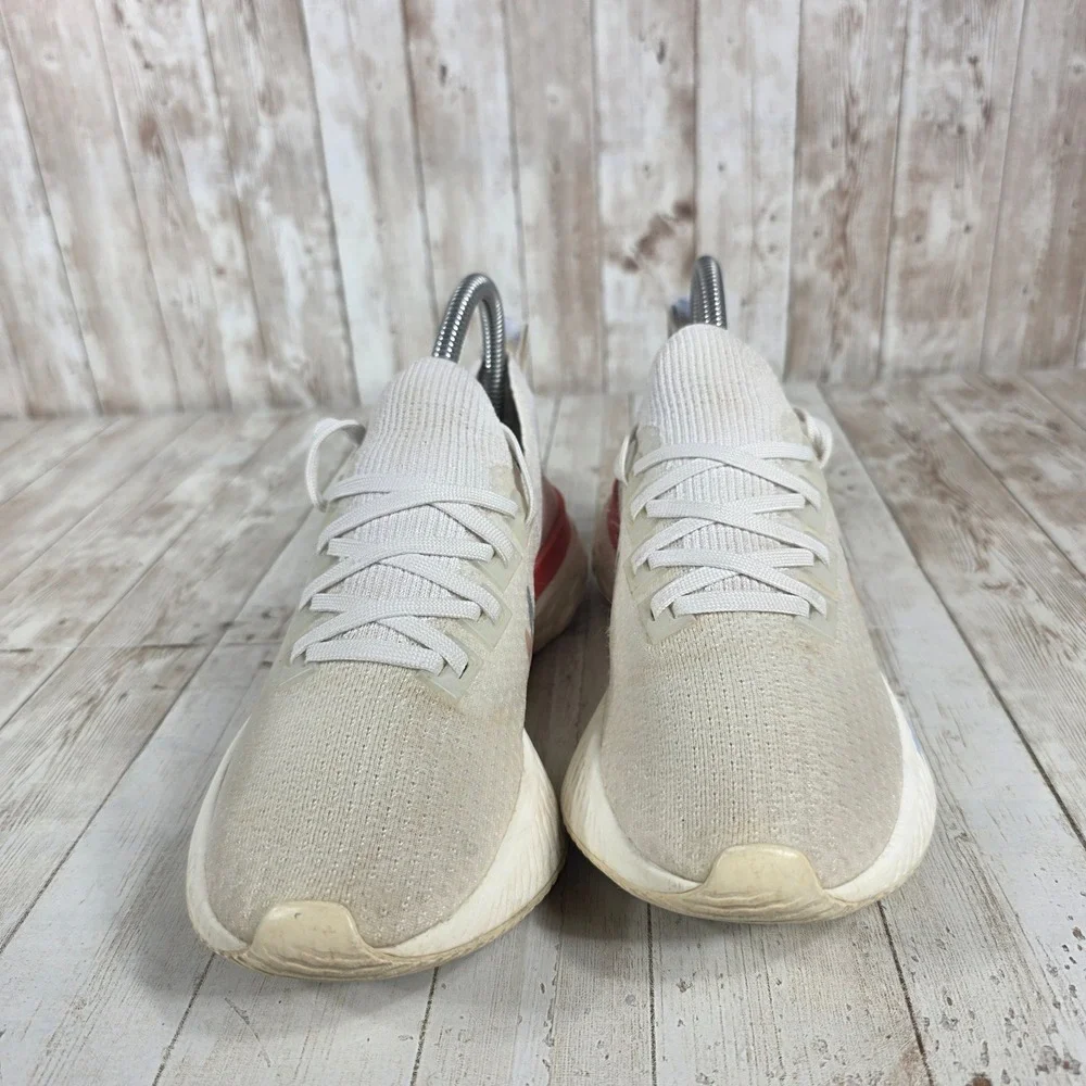 Nike React Infinity Run Flyknit 3 Women's Shoes Light Bone Pink‎ Blue Size 7